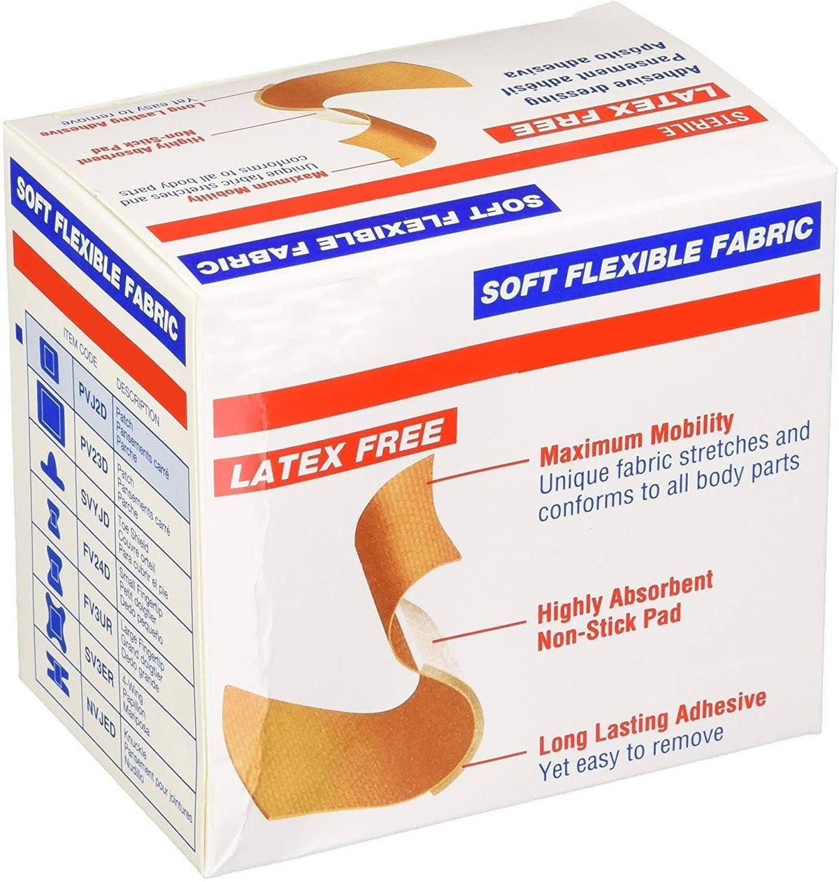 Sterile Fabric Adhesive Bandages, Case of 1200 X772