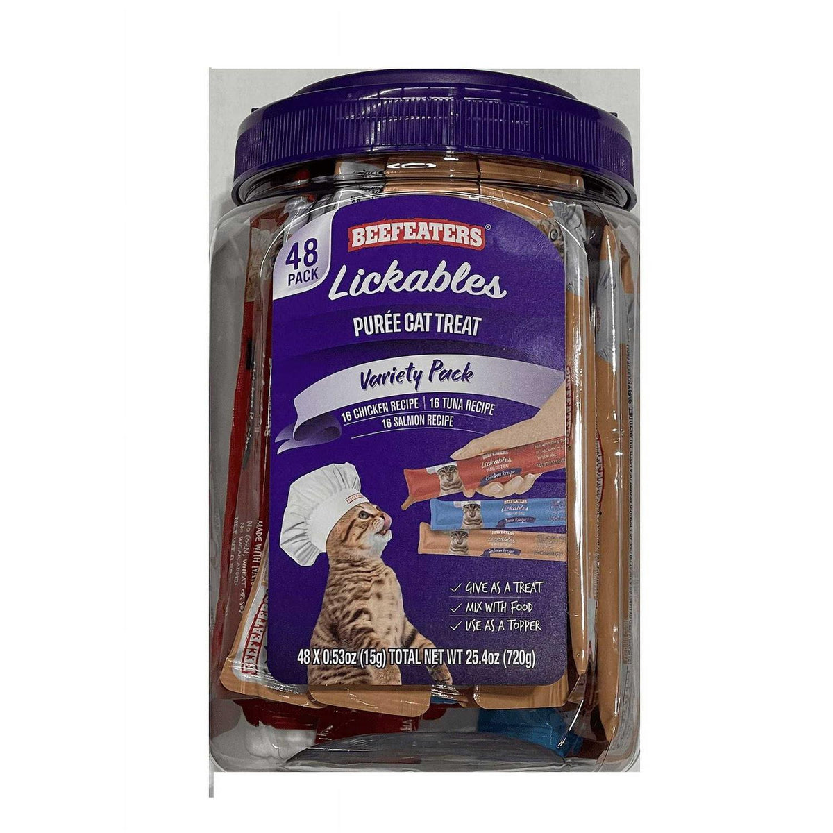 25.4 OZ Cat Treat Variety Pack G7243