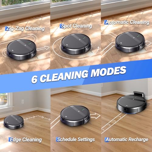 Robot Vacuum and Mop Combo 2300Pa 120Min Ultra-Thin M79024