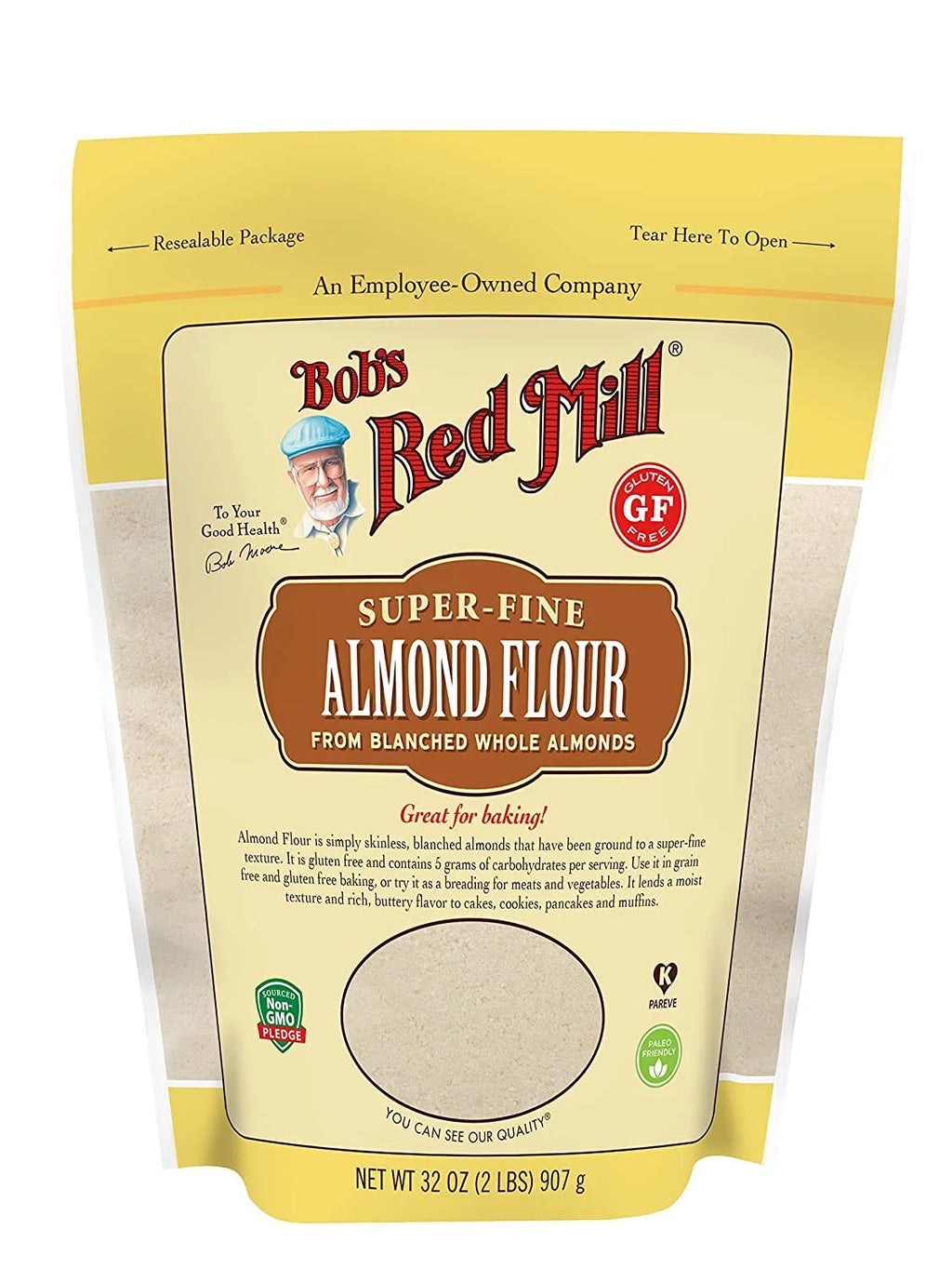 32 OZ Blanched Almond Flour (Pack of 4) W53223