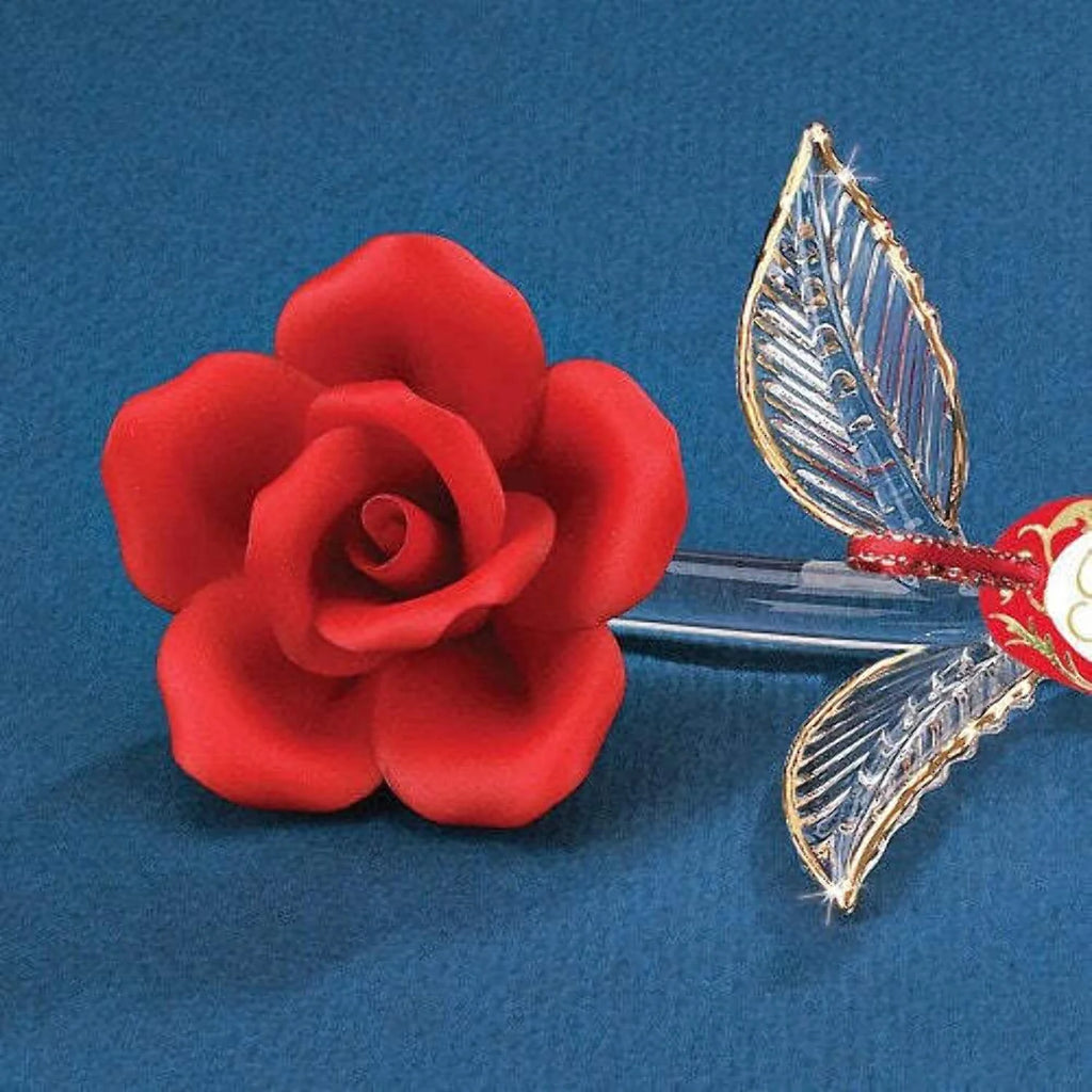 Red Rose Figurine J183