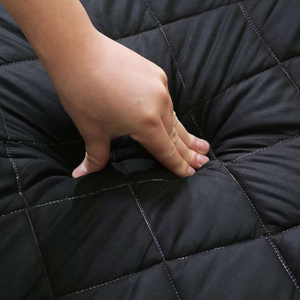 Gray Queen Folding Futon Mattress Y1708