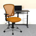 Orange Mesh Task Chair L224