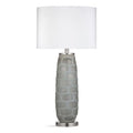 Gray Glass Table Lamp N619