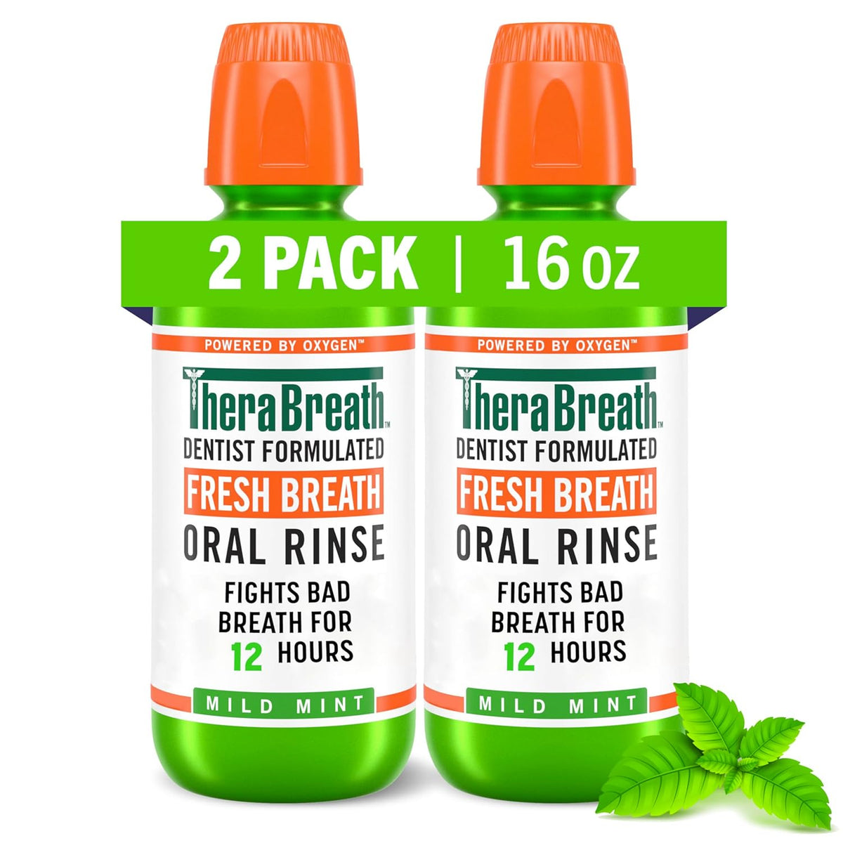Mild Mint Mouthwash (2pk 16oz) and Mandarin Mint Lozenges (24ct) X92025