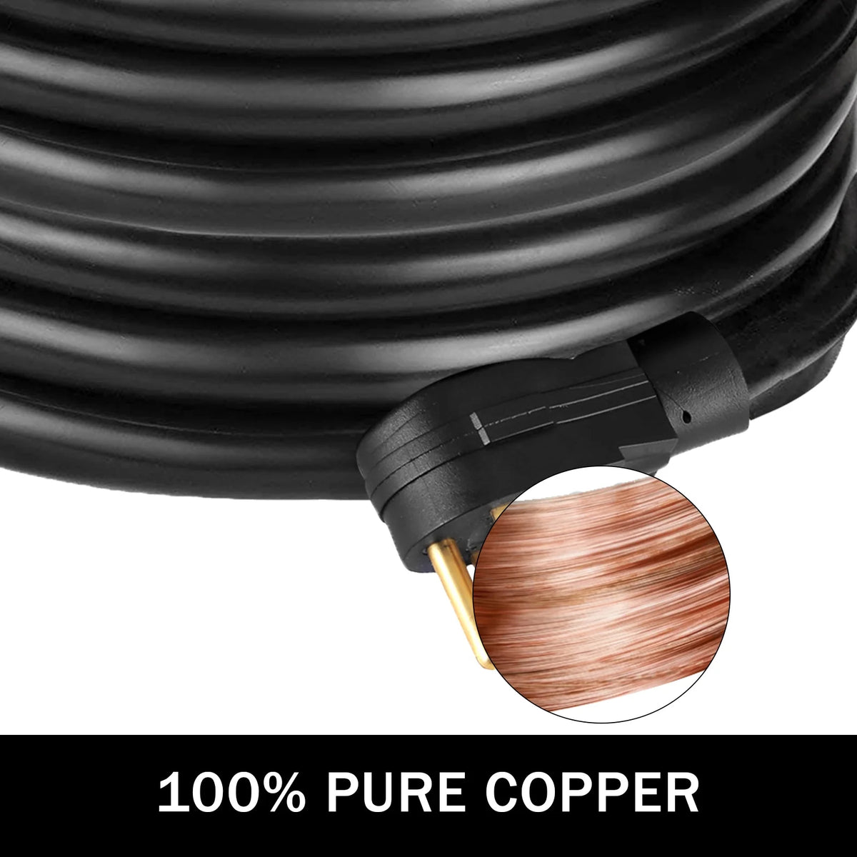 50ft 40 Amp AWG8 RV Extension Cord with Grip Handles W704