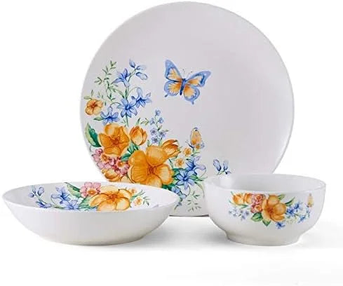 18pc Porcelain Dinnerware Set B79917