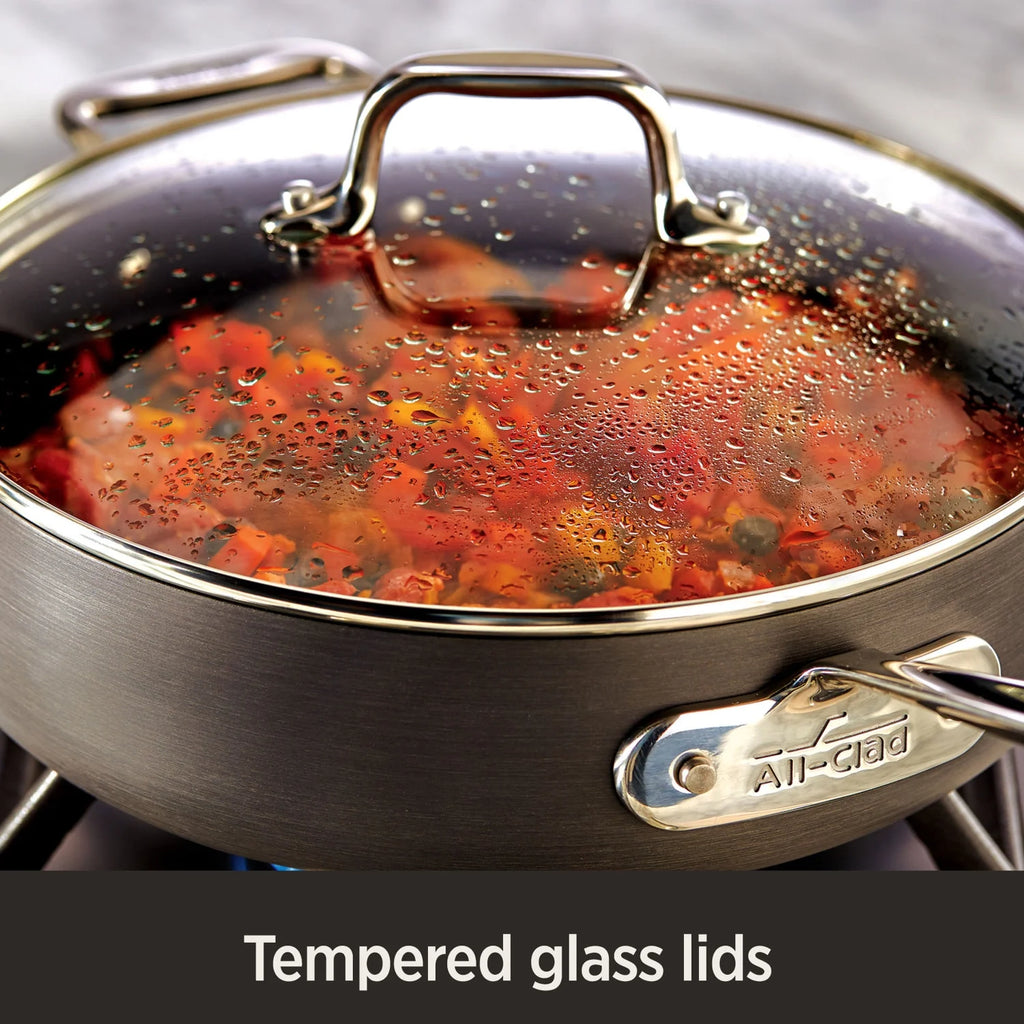 2 Piece Nonstick Hard Anodized Fry Pan Set, 10 & 12 inch E359562