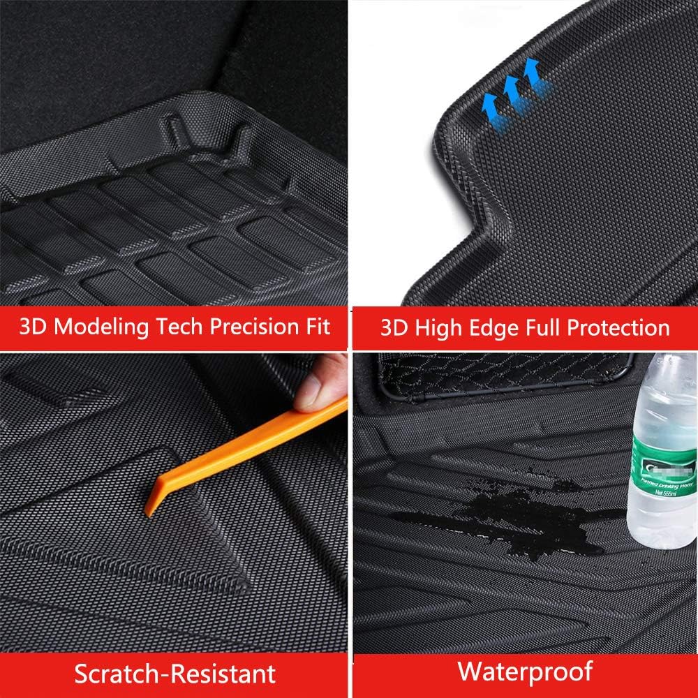 All-Weather 3D Waterproof TPO Cargo Liners D8075