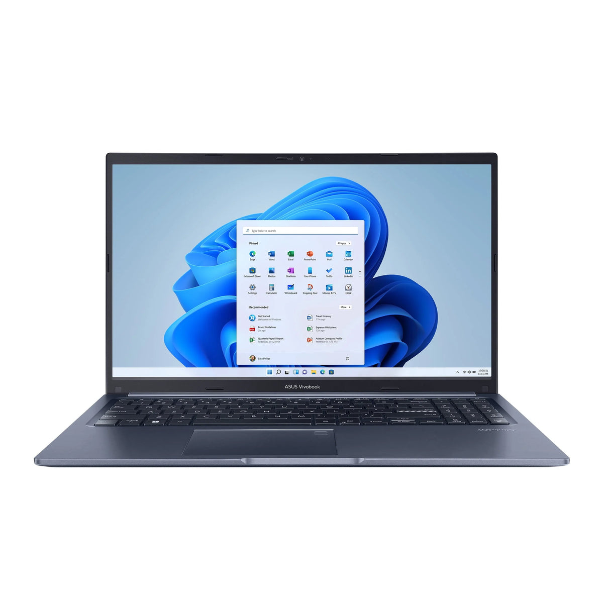 15.6" Touch Intel Core i7-1255U 16GB RAM 512GB SSD Quiet Blue Windows 11 Home Laptop A84990