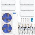 51,000 BTU 5 Zone Ductless Air Conditioner and Heat Pump G945