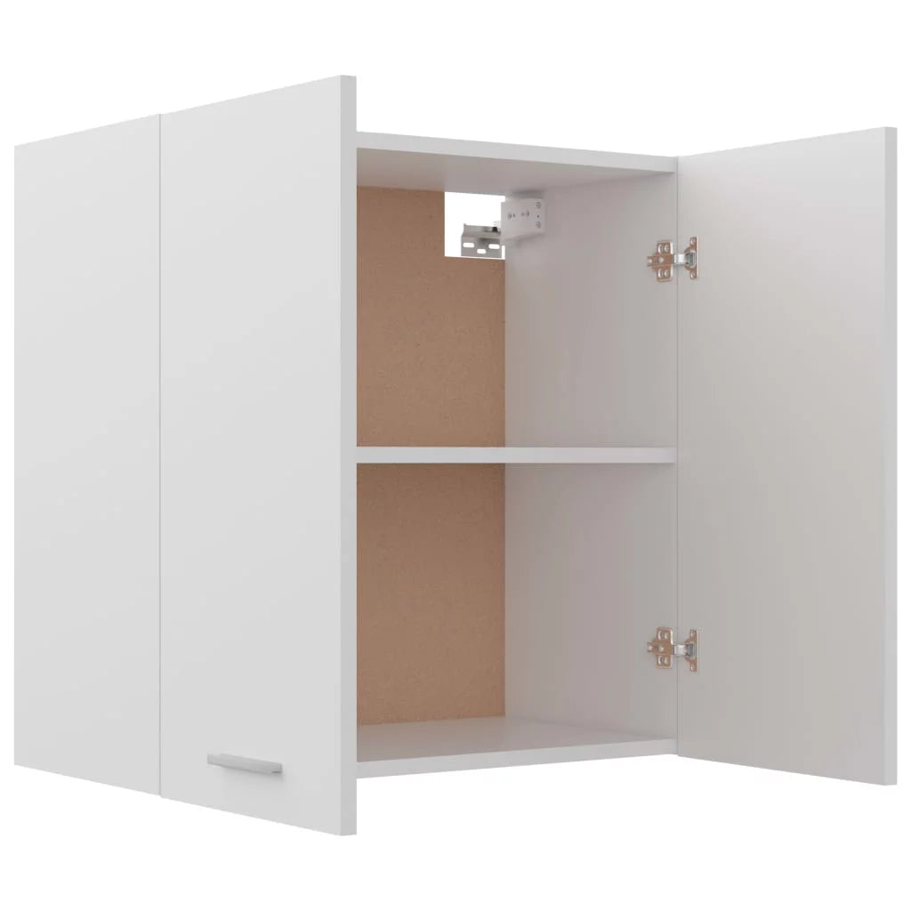 White Engineered Wood Hanging Cabinet R354034