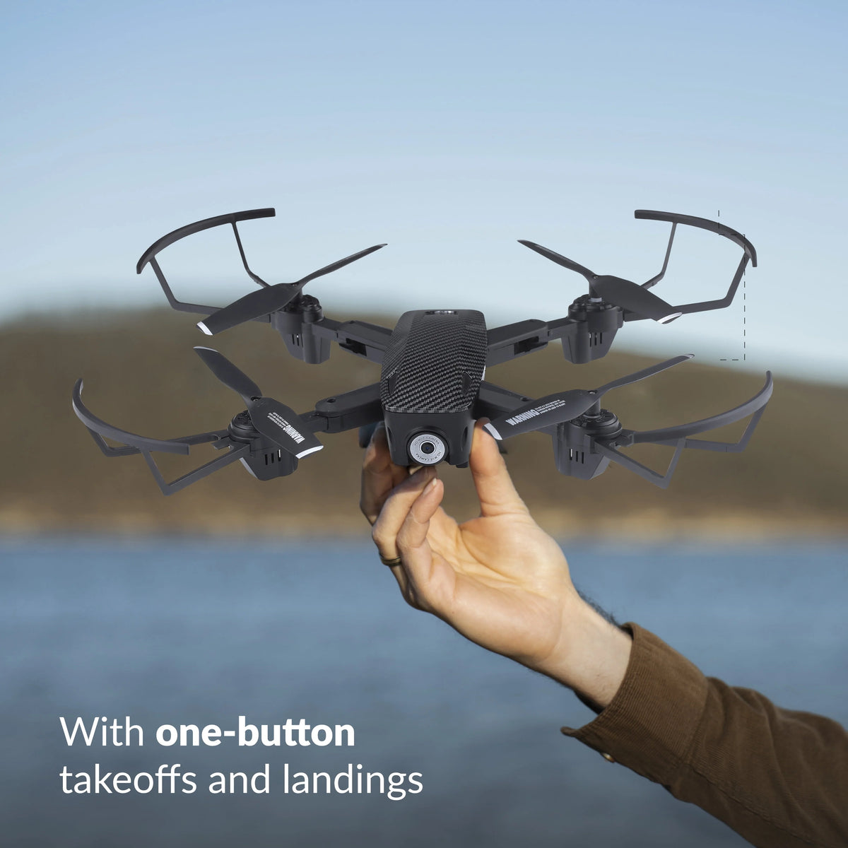 Foldable Video GPS Drone E78357