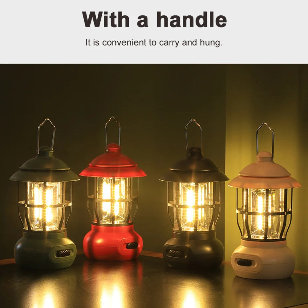 Portable Tent Lantern with Handle Q59918