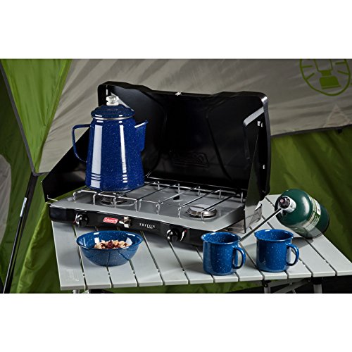 Coleman Triton 2-Burner Propane Camping Stove P96940