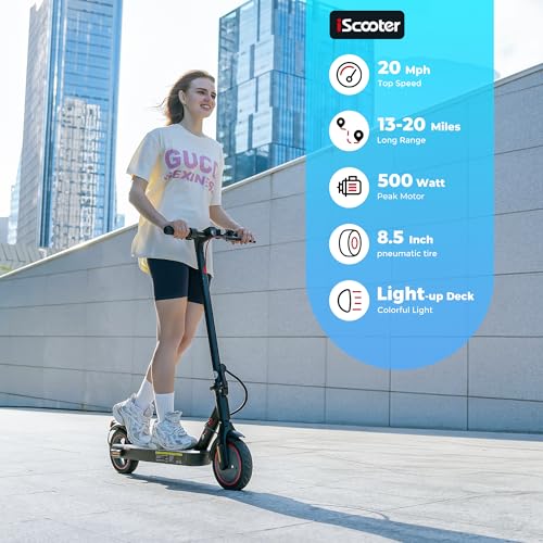 Electric Scooter with Cruise Control and Dual Braking System L842