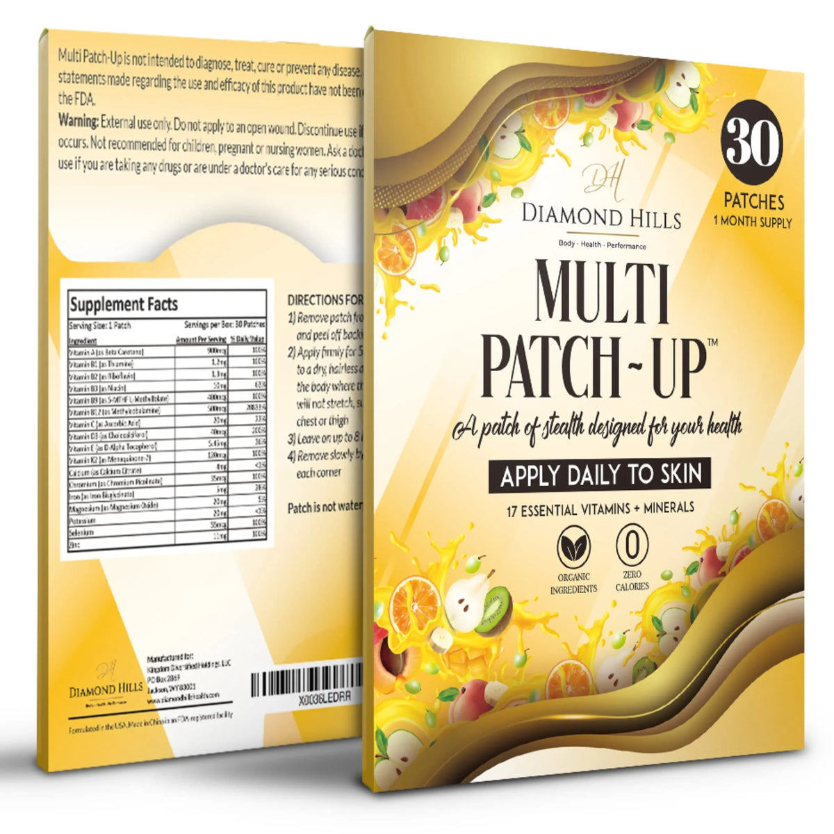 Sugar Free Patches 30ct S85858