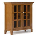 2 Door Accent Cabinet Light Golden Brown M666605