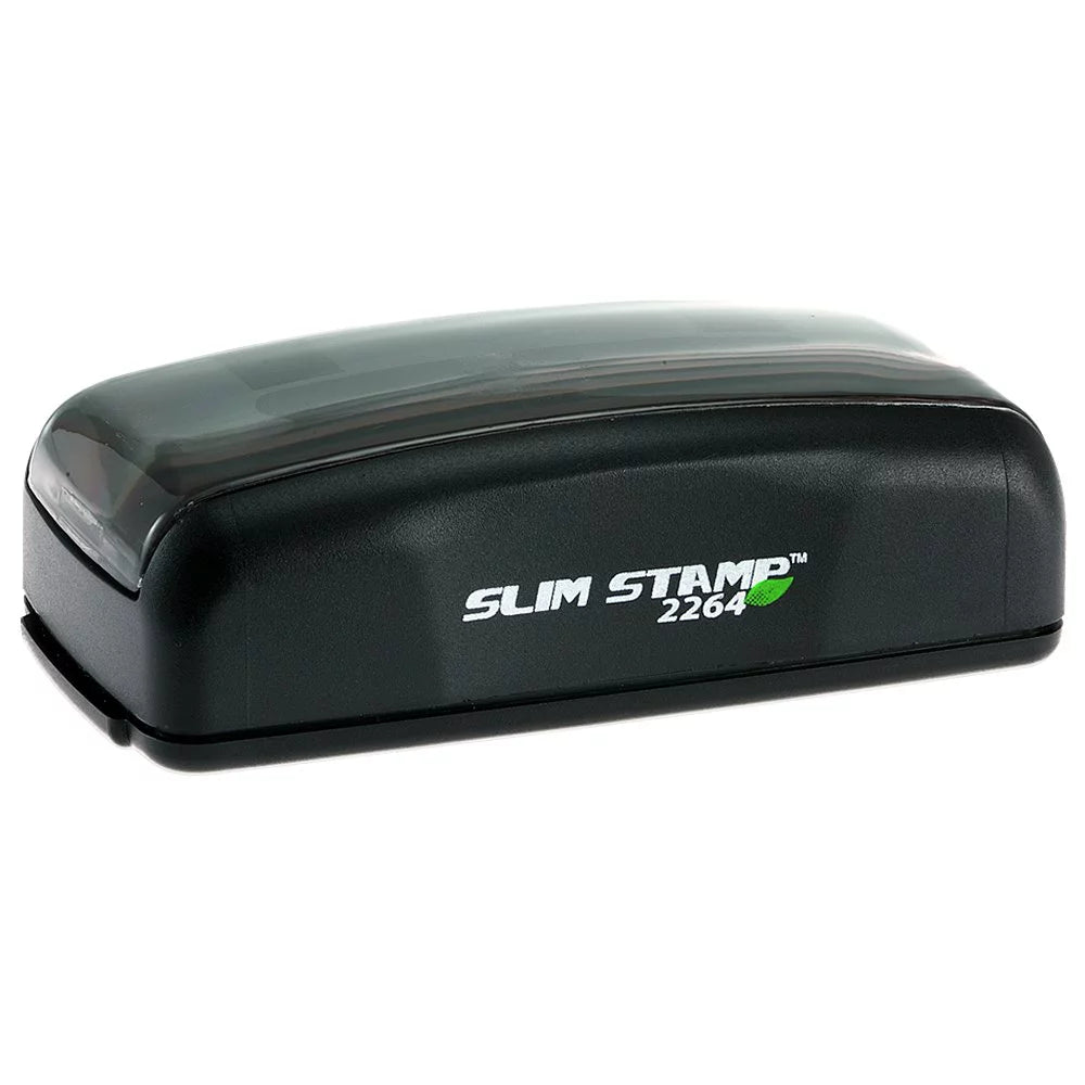 Pre-Inked Air Mail Stamp with Black Ink V953092