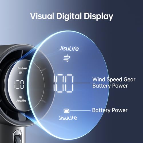 Portable Handheld Fan 3600mAh Rechargeable Blue F552808