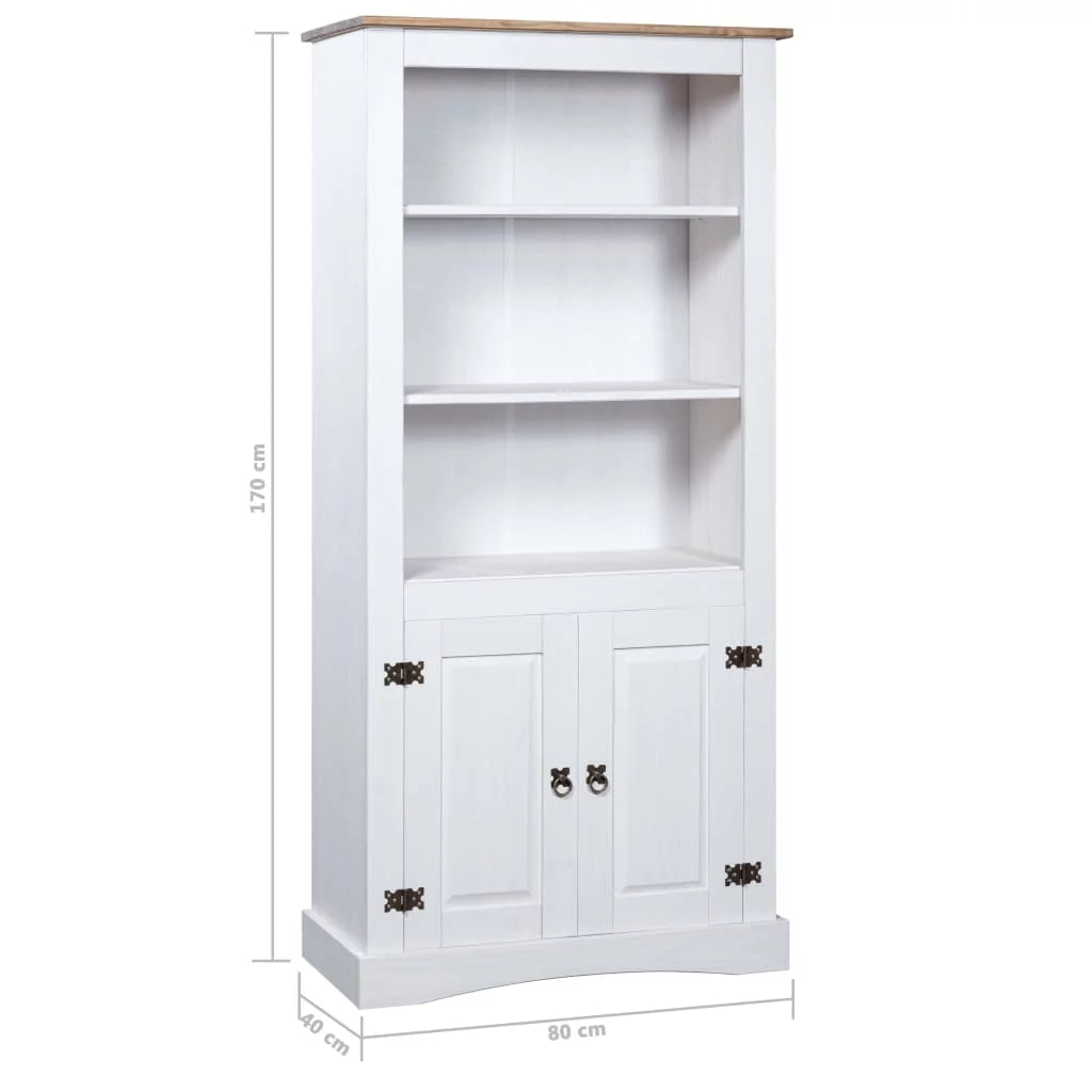 Mexican Pine White Cupboard W307