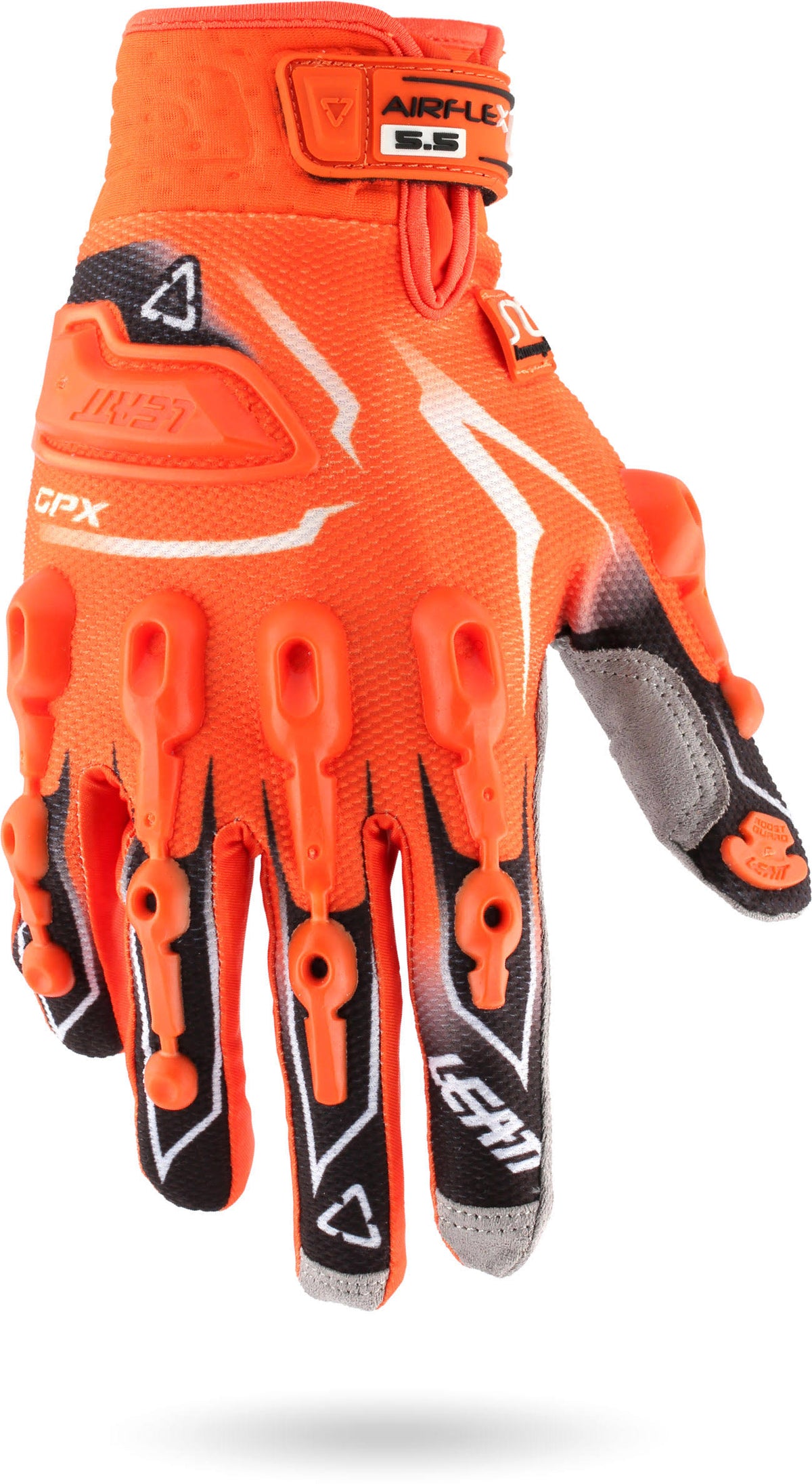 Orange Black White M Gloves Y3878