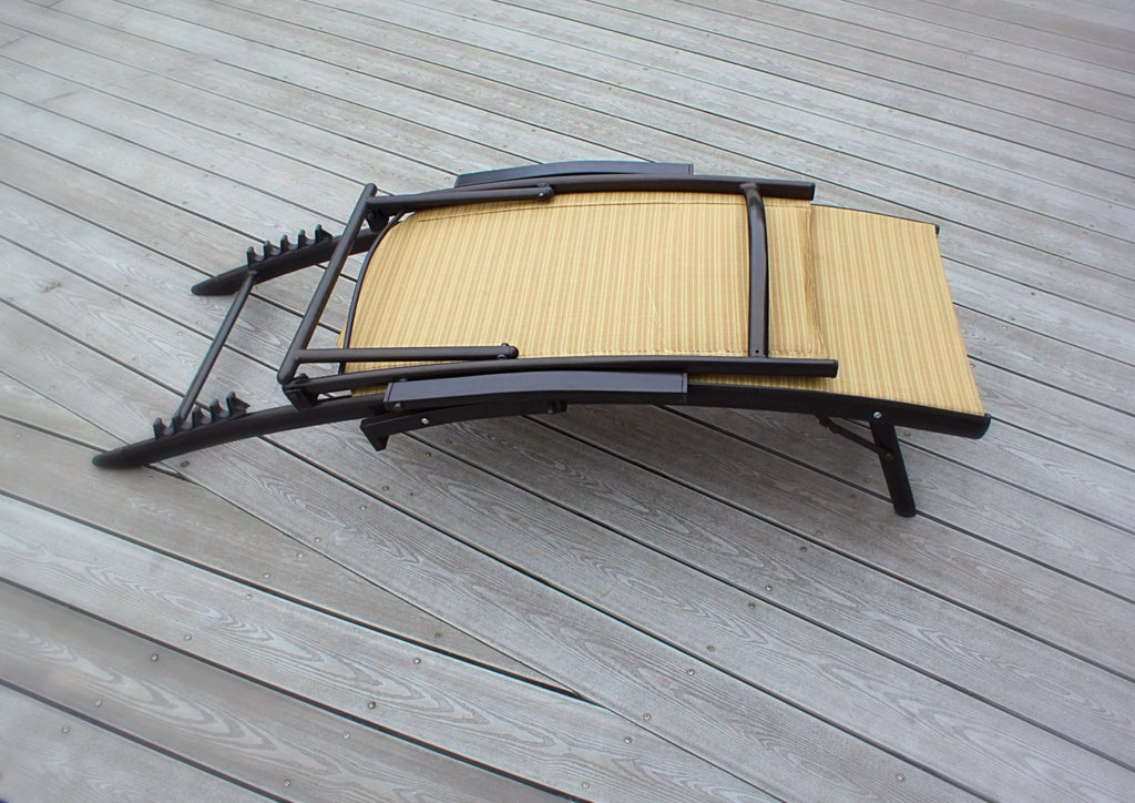 Aluminum Sling Outdoor Patio Lounge Chair J134215