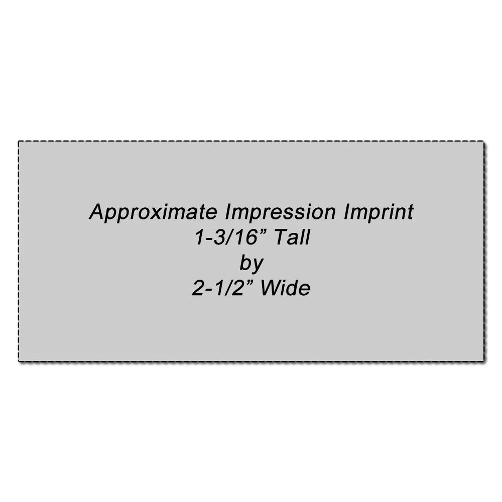Pre-Inked Air Mail Stamp with Black Ink V953092