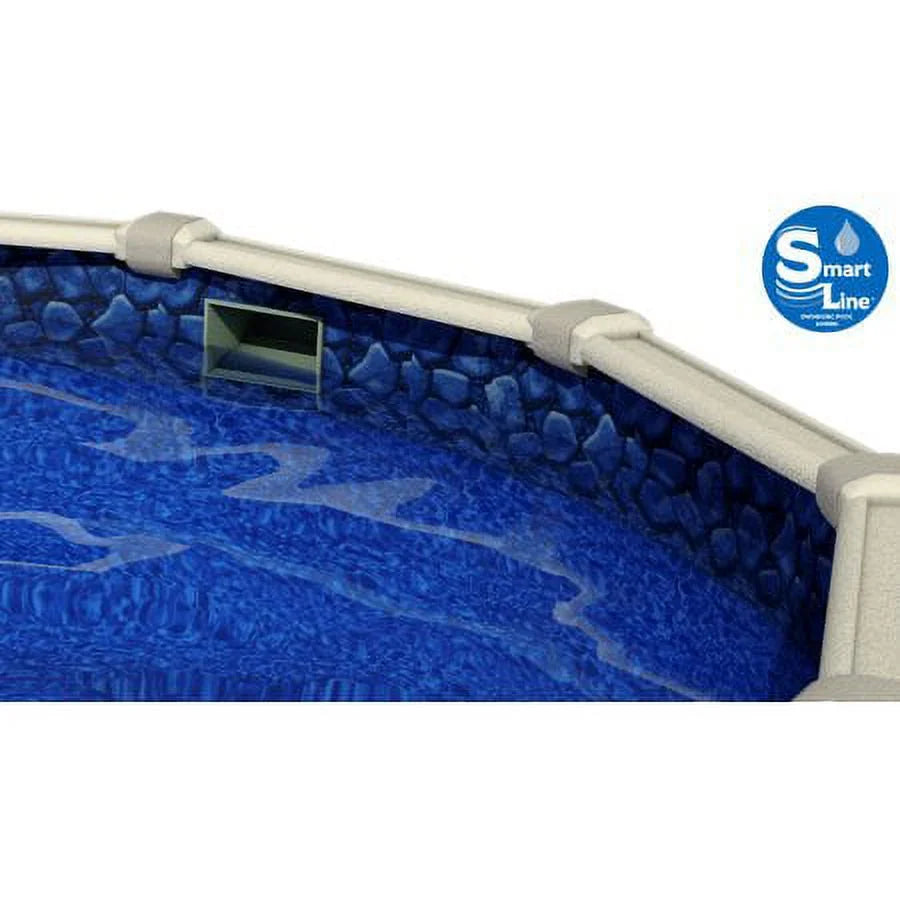15' x 30' Oval 48 Wall Above-Ground Swimming Pools Q82619