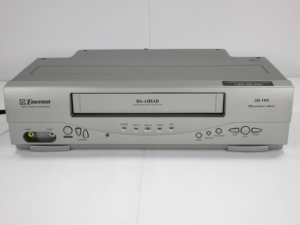 4-Head Video Cassette Recorder with On-Screen Programming Display E6178