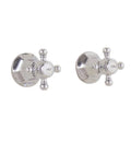 Two Handle Tub or Shower Trim in Matte White U19701