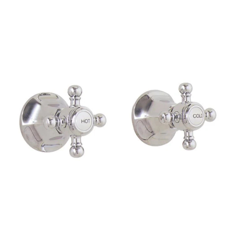Two Handle Tub or Shower Trim in Matte White U19701