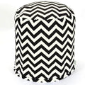 Chevron Indoor Outdoor Ottoman Pouf U17177
