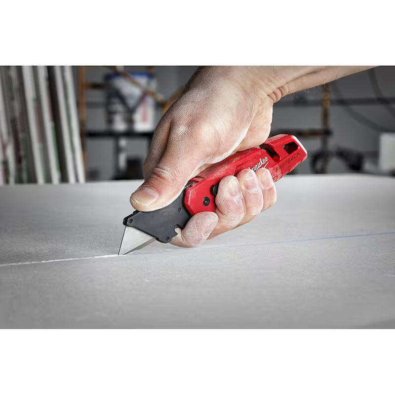 Folding Utility Knife with Blade Storage and Gut Hook (2-Piece) J603