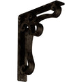 Wrought Iron Bracket Antiqued Brass P549362
