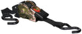 Black 1" x 6' Retractable Ratcheting Tie-Down Strap G767980