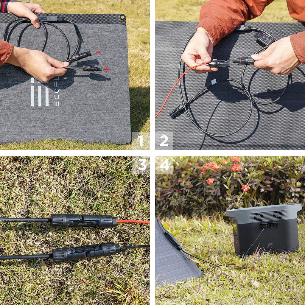 110 Watt Portable Solar Panel with Adjustable Kickstand N905156