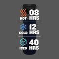 24 oz Double Wall Insulation BPA Free Vacuum Insulated Bottle X14247