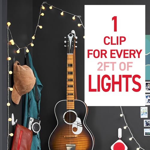 Indoor Mini Light Clips, 45 Clear Clips and 54 Strips L53120