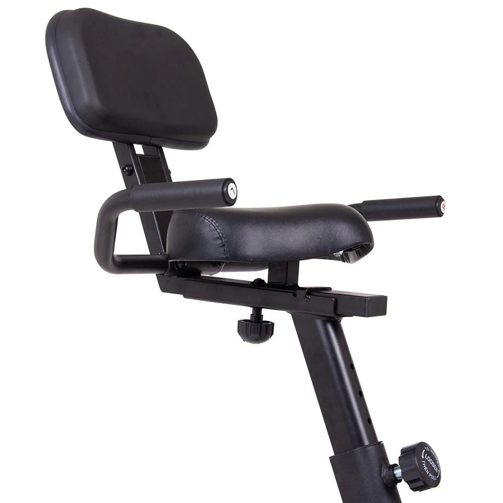 Upright Fan Bike Manual Resistance Heart Rate Monitor P737