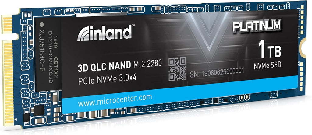 2TB SSD NVMe PCIe Gen 3.0x4 M.2 2280 3D NAND Internal Solid State Drive Z114650