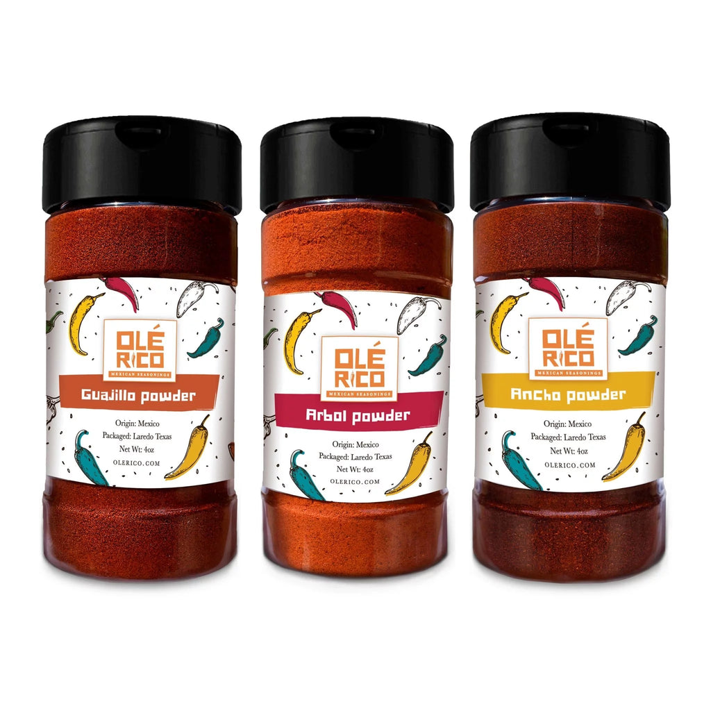 Chile Powder 3 Pack Bundle (12 oz Total) G280