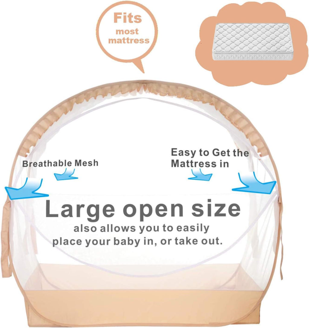 Baby Crib Pop up Tent Mesh Cover Net H461437