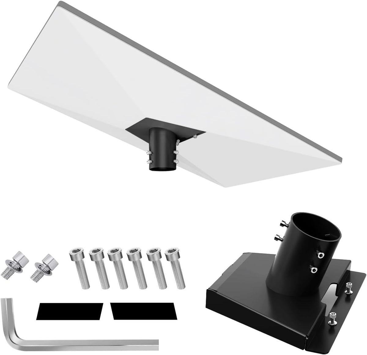 Black Starlink Gen 3 Roof Mount Adapter H114587