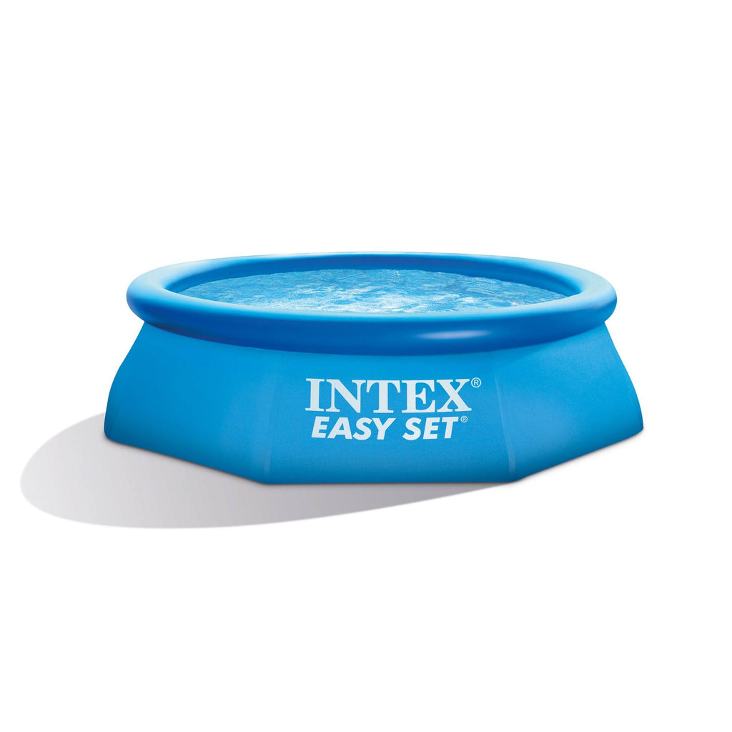 8 Ft Pool with Filter Pump and Pool Cover U30341