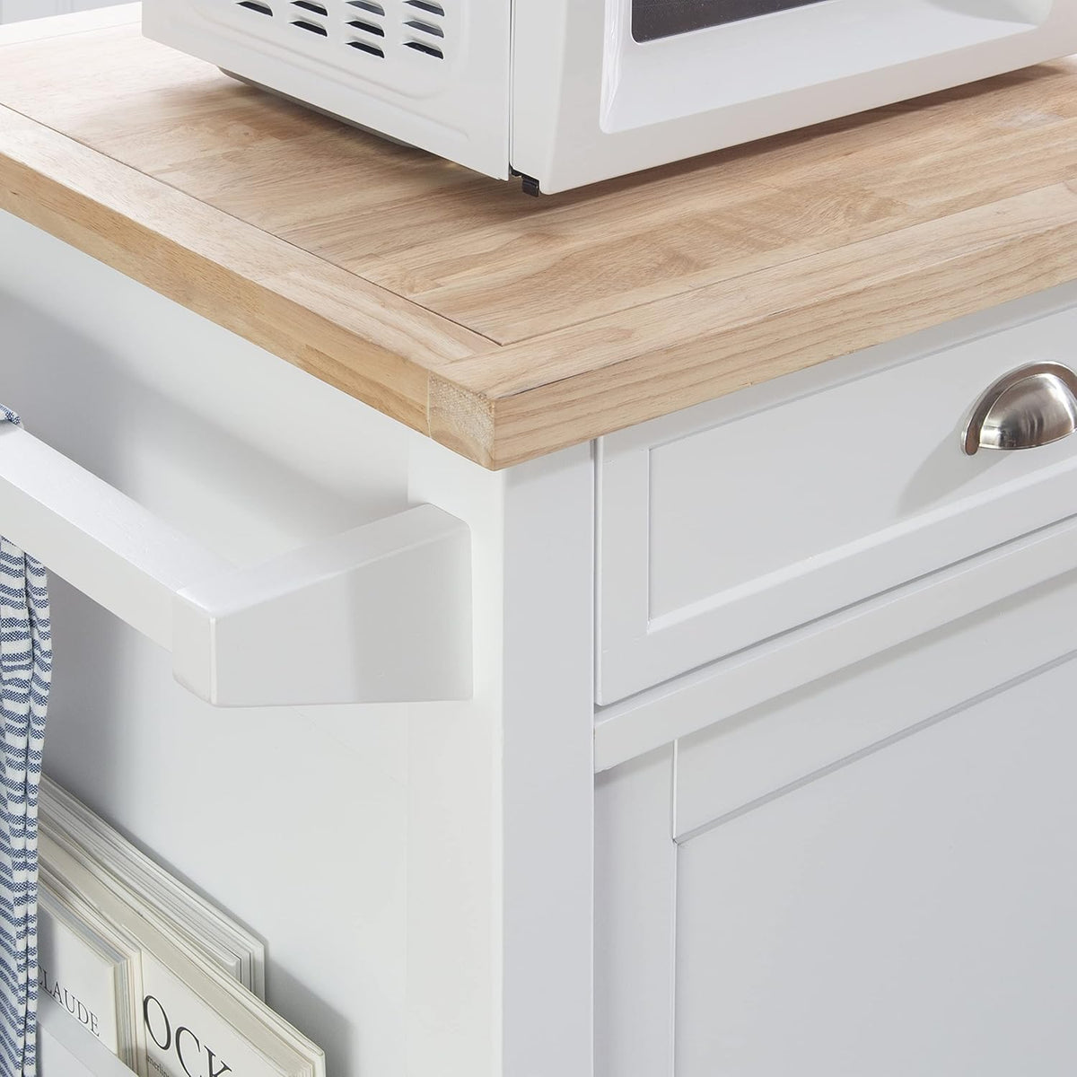 White Kitchen Cart O13935
