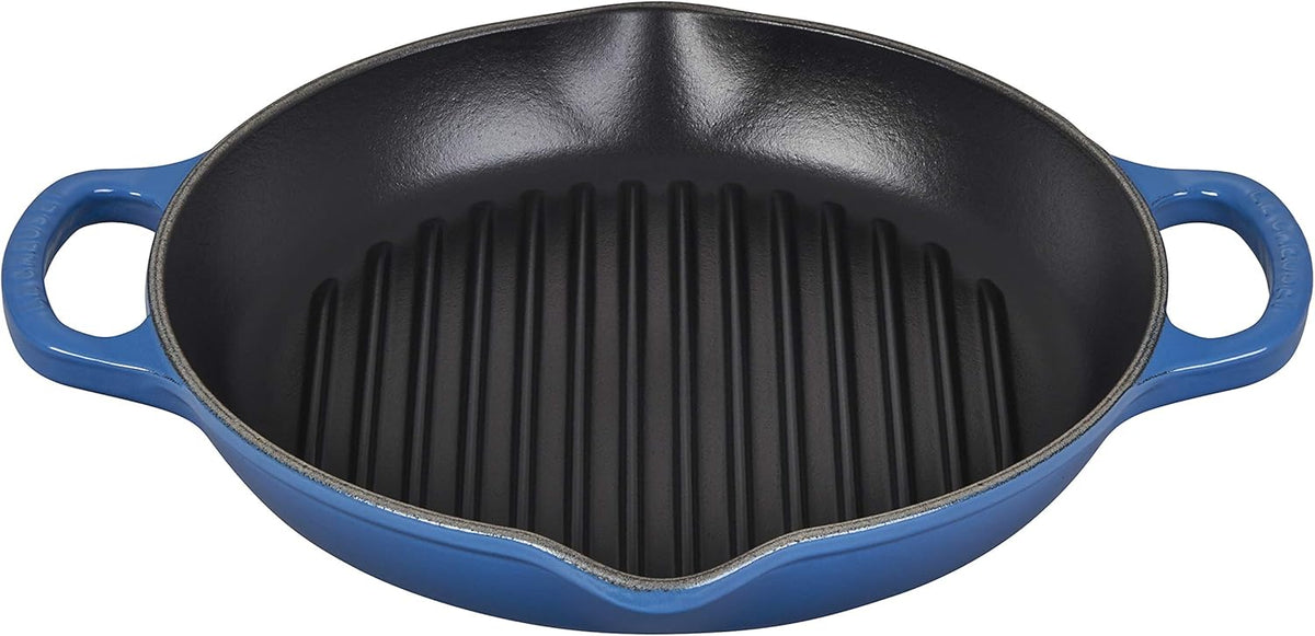 Enameled Cast Iron Deep Round Grill W986551