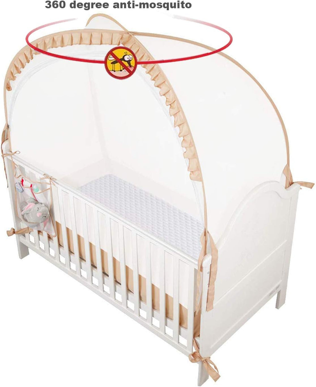 Baby Crib Pop up Tent Mesh Cover Net H461437