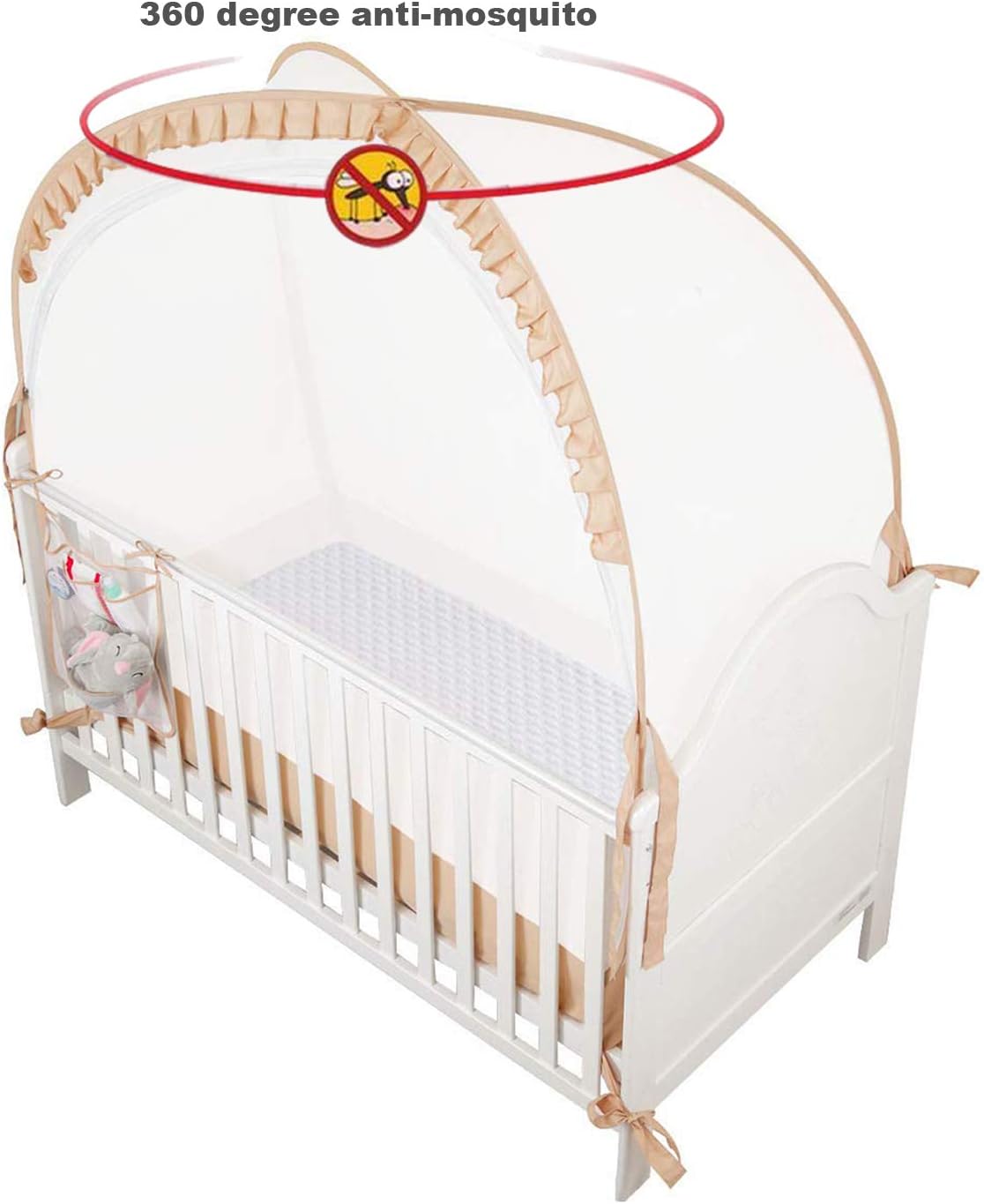 Baby Crib Pop up Tent Mesh Cover Net H461437
