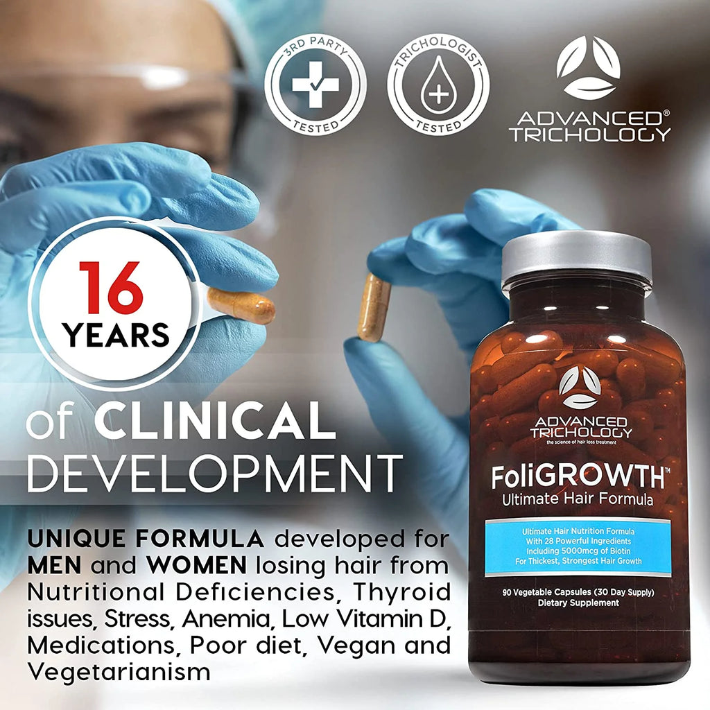 Hair Growth Vitamin with High Potency Biotin N448494